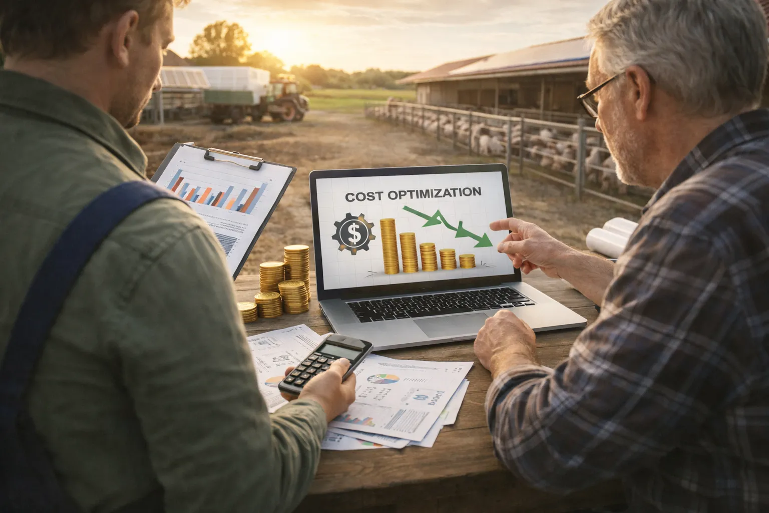 Jak zyskać przewagę dzięki optymalizacji kosztów na fermie
