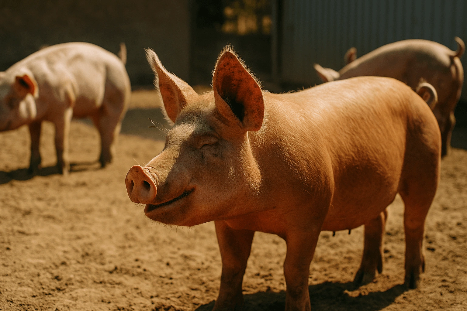 Stres cieplny u świń – jak go rozpoznać i zapobiegać w upalne dni