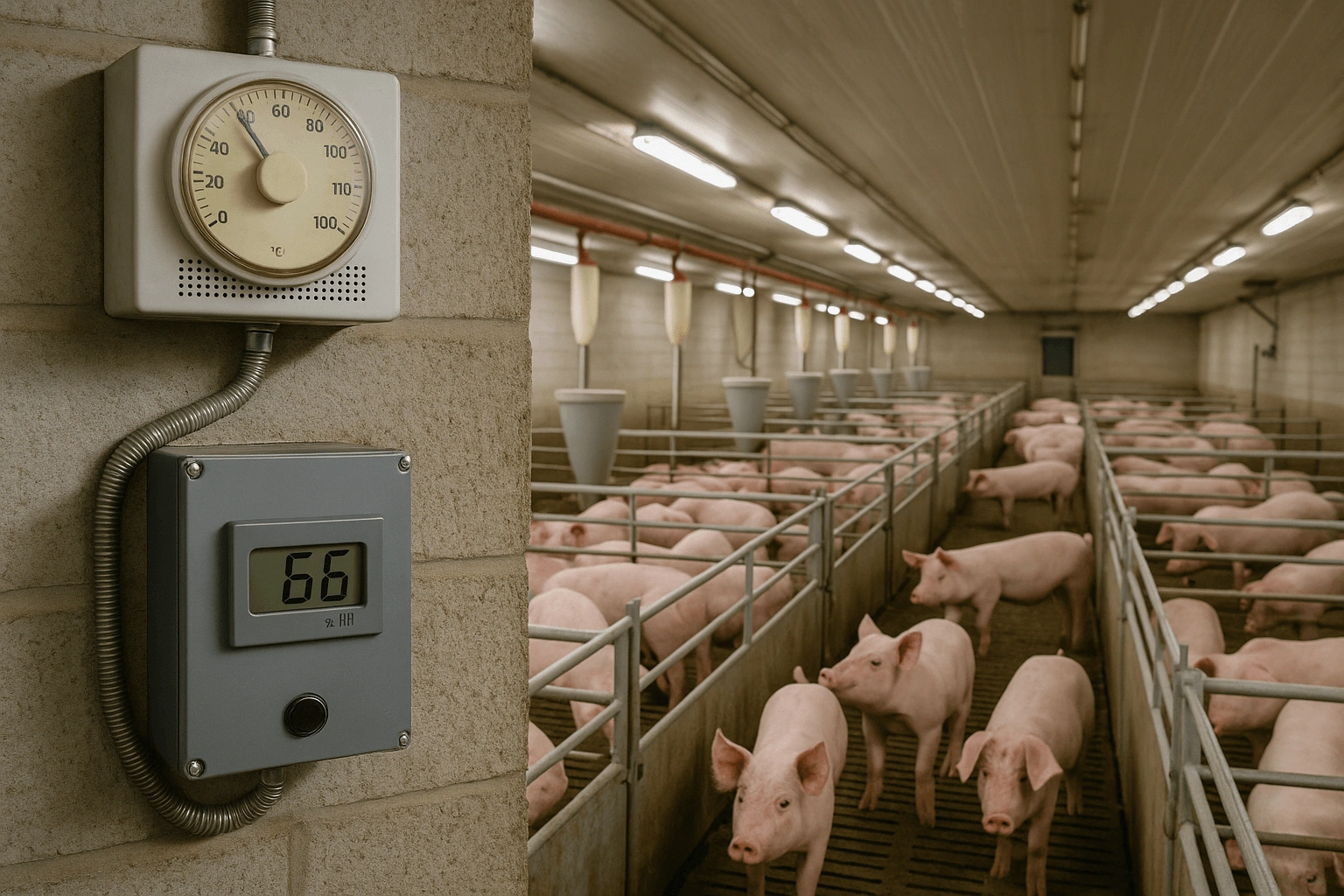 Zarządzanie temperaturą i wilgotnością w chlewniach – praktyczne rozwiązania